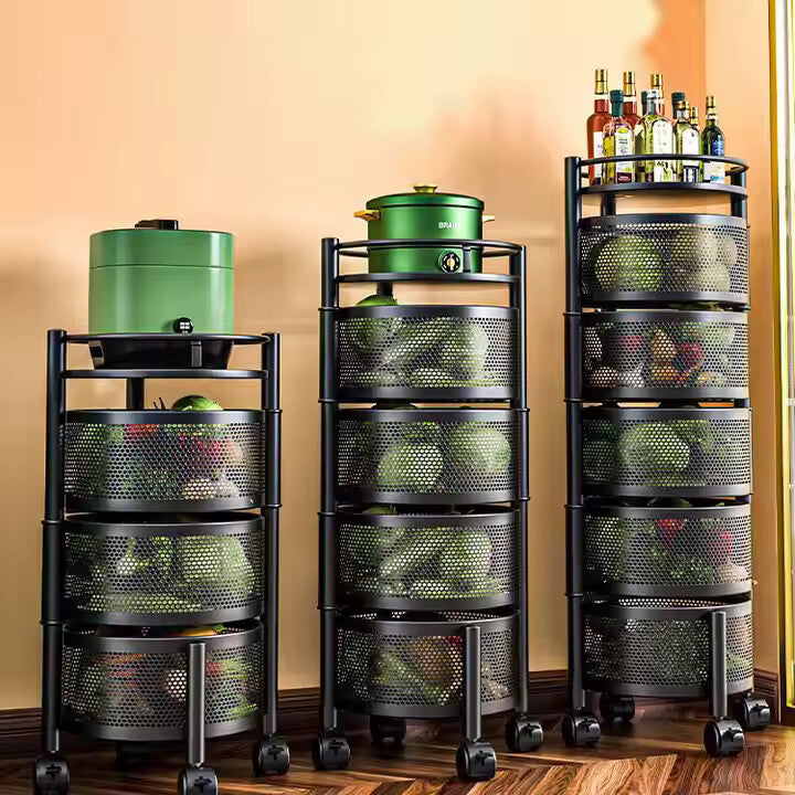 Étagère Roulante Rotative (5 étages)