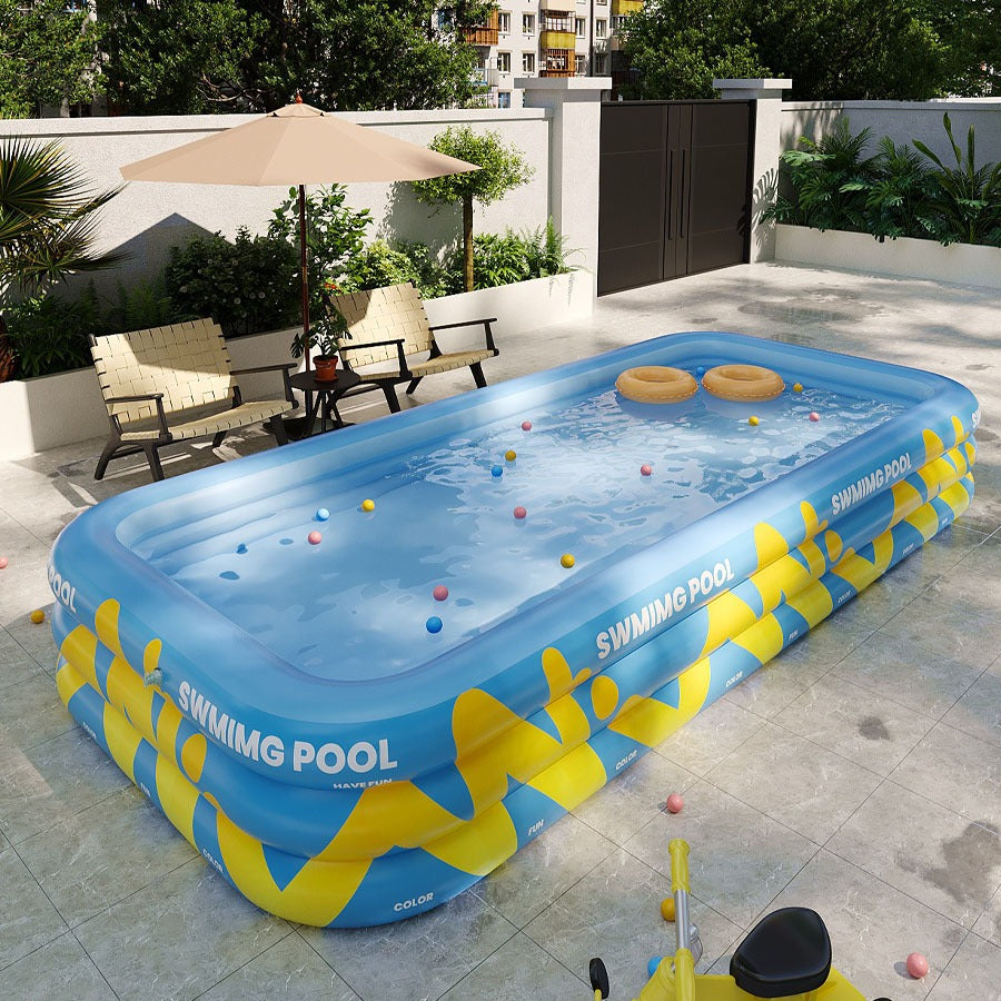 Piscine Gonflable 262 × 175 × 60 cm