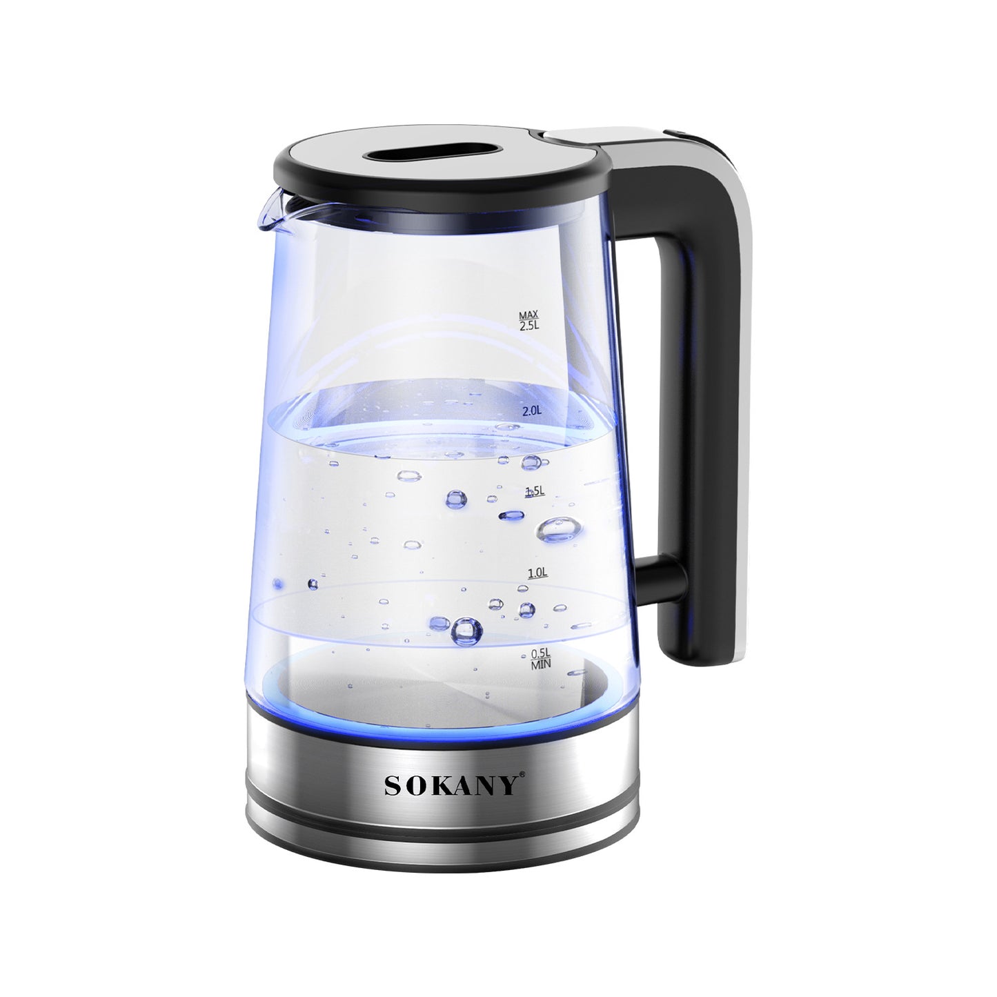 Bouilloire Transparente 2,5L