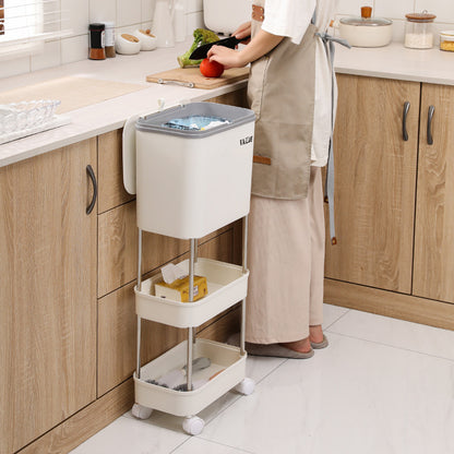 Placard de cuisine mobile 3 niveaux