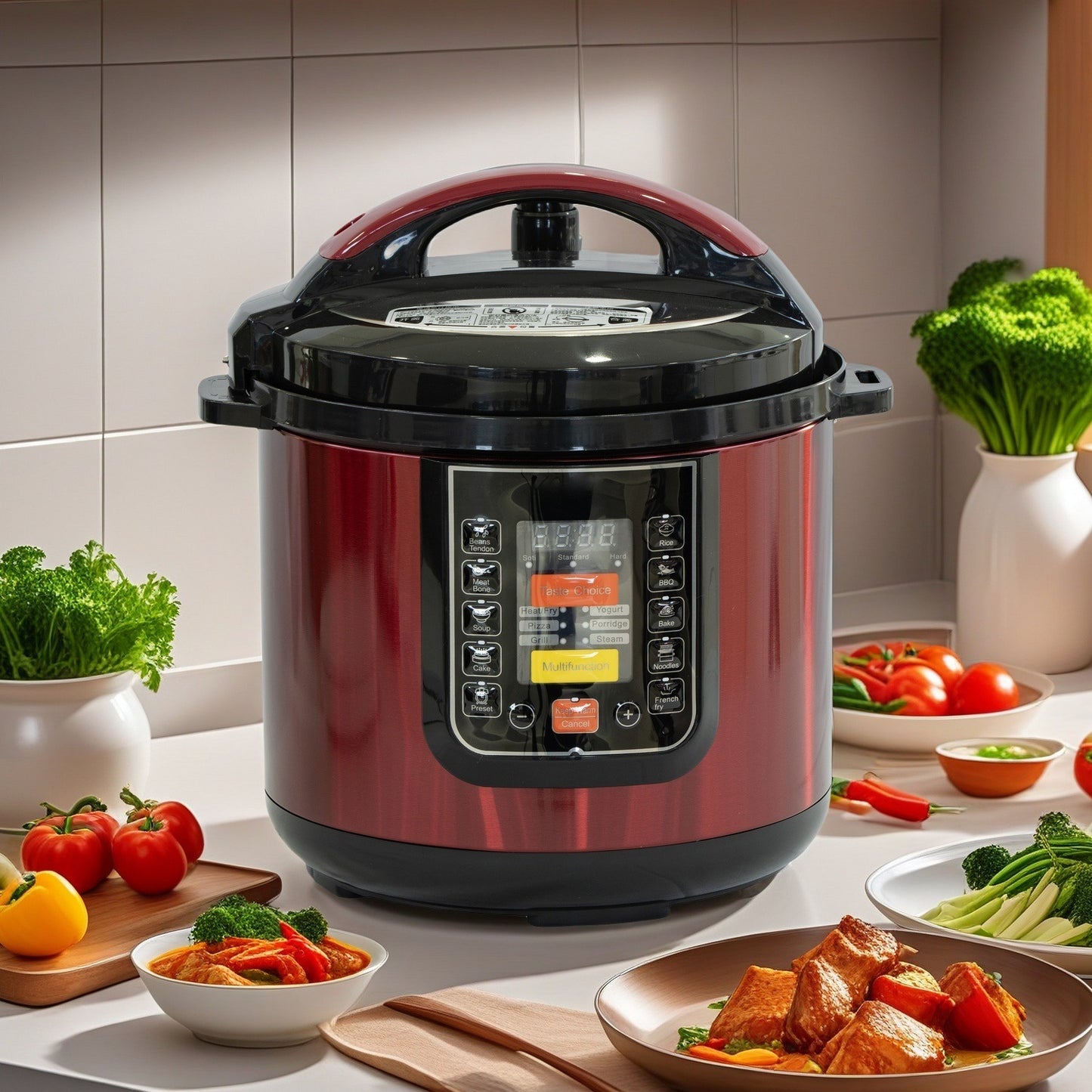 Cuisinière Électrique Multifonction