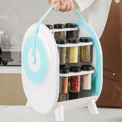 Boîtier Multi-Épices – 18 Pots
