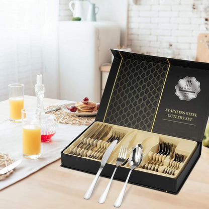 Set de couverts de table (24 pièces)