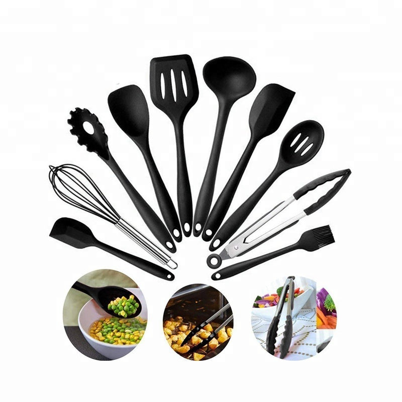 Set de Cuileres de Cuisine (10Pcs)