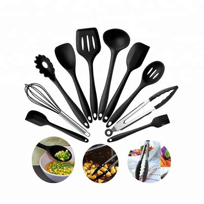 Set de Cuileres de Cuisine (10Pcs)
