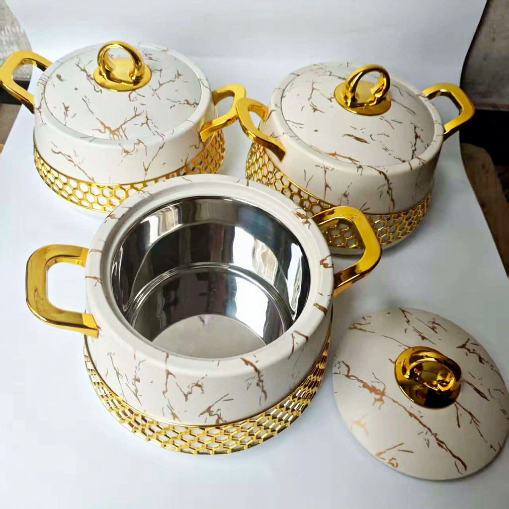SOUPIERES DE TABLE HAUT DE GAMME – 3 PCS