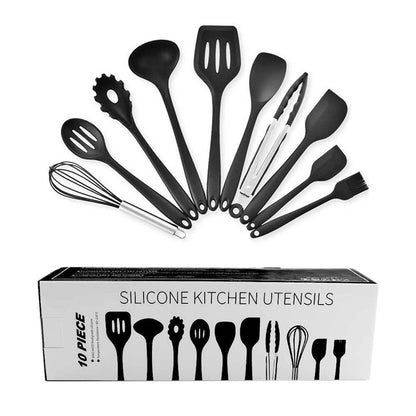 Set de Cuileres de Cuisine (10Pcs)