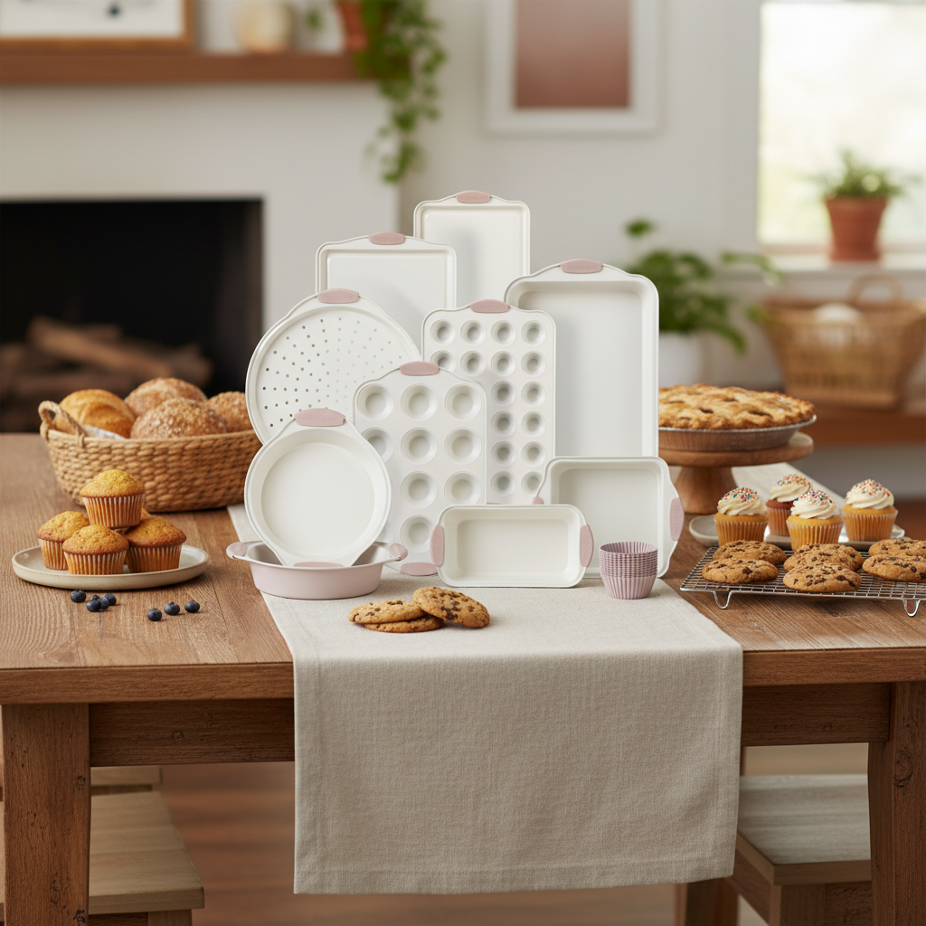 SET COMPLET DE MOULES PÂTISSIERS – 10 PCS