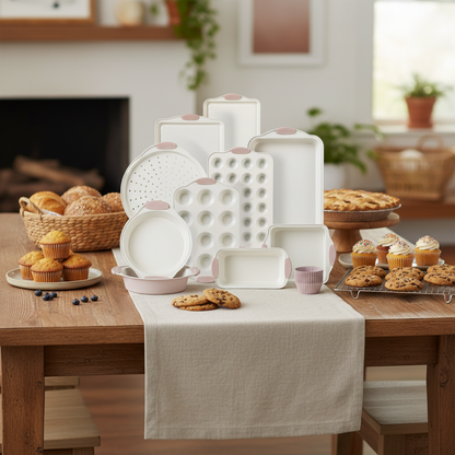 SET COMPLET DE MOULES PÂTISSIERS – 10 PCS