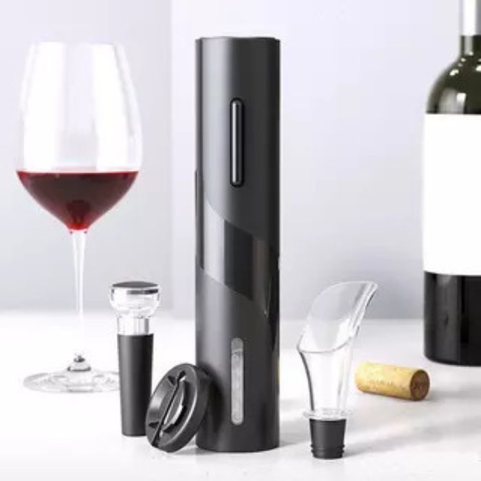 Coffret Ouvre-vin Électrique (4 Pièces)