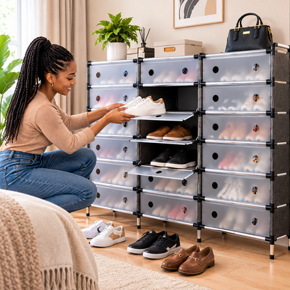 Étagère à Chaussures — Série E