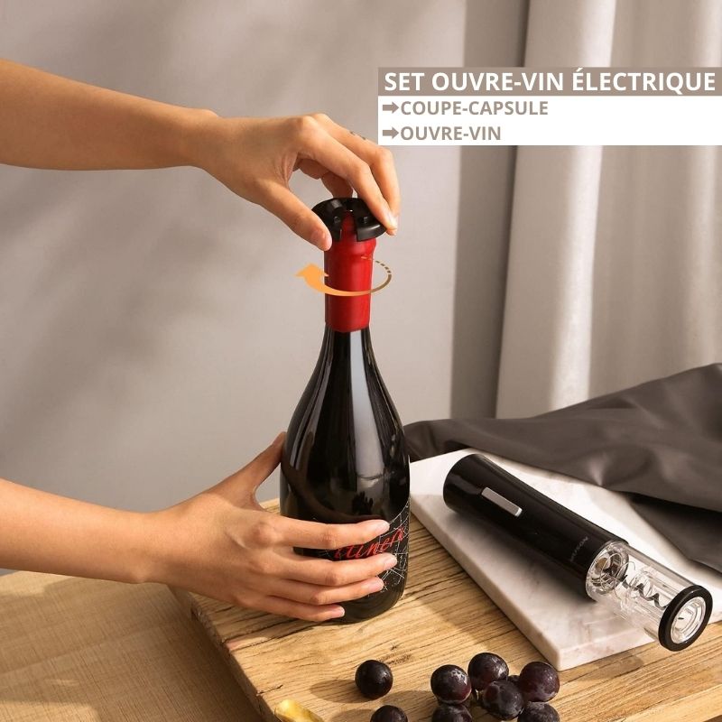 OUVRE-VIN ÉLECTRIQUE DUO