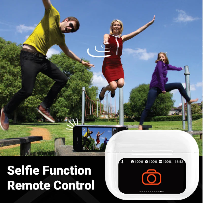 Écouteurs Bluetooth à écran tactile