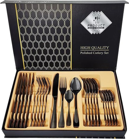 Set de couverts de table (24 pièces)