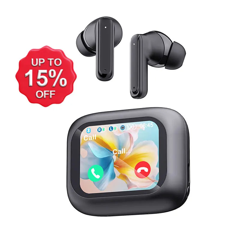 Écouteurs Bluetooth à écran tactile