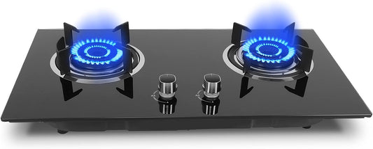 Gazinière Premium 2 feux (en verre)