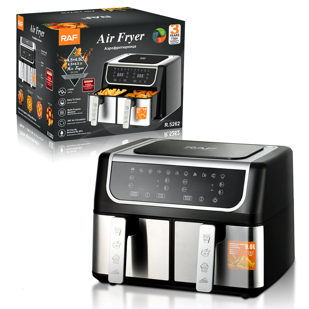 Air Fryer Double Bac (8 Litres)