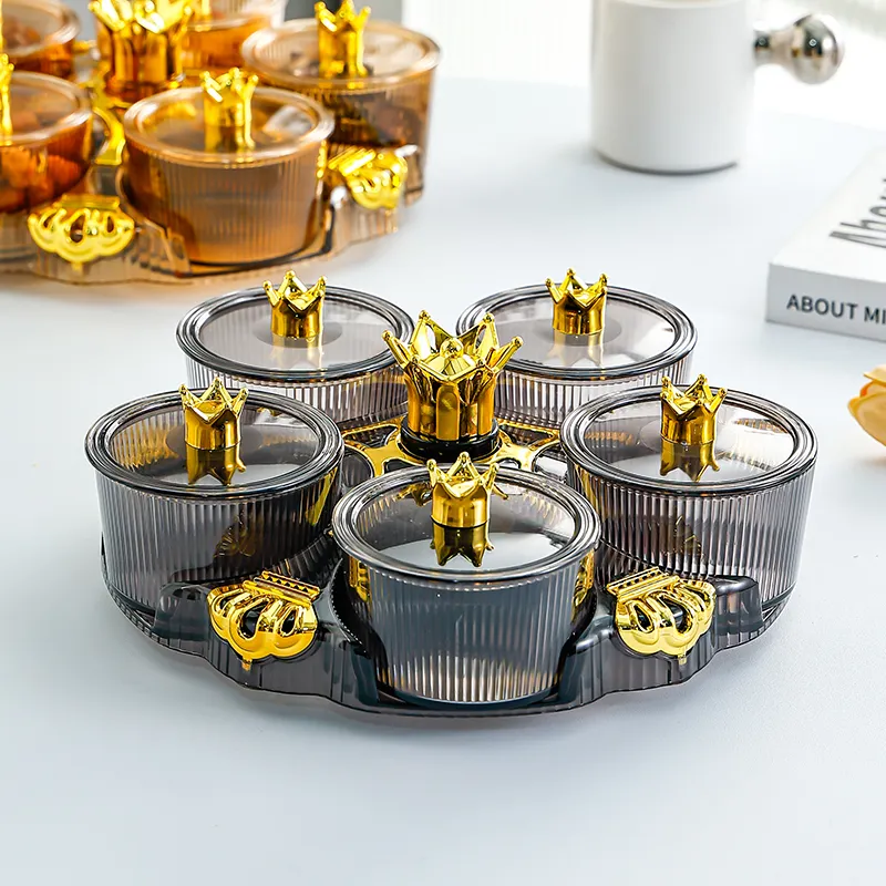 Plateau d'Epices Pivotant (5 pots)