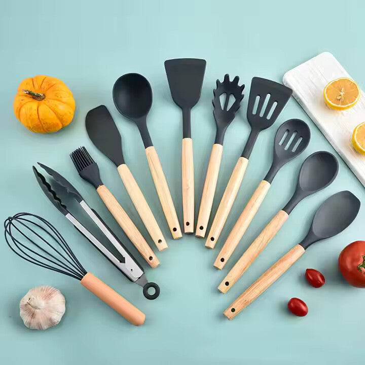 Kit Cuisine Silicone (12 pièces)