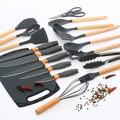 Coffret d’Ustensils Culinaires (18 Pièces)